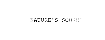 NATURE'S SOURCE
