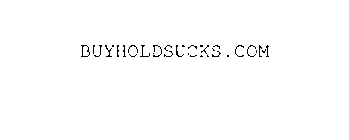 BUYHOLDSUCKS.COM