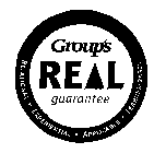 GROUP'S REAL GUARANTEE RELATIONAL EXPERIENTIAL APPLICABLE LEARNER-BASED