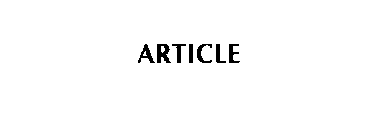 ARTICLE
