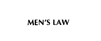 MEN'S LAW