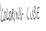 COLORING CUBE