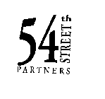 54TH STREET PARTNERS