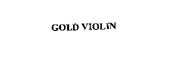 GOLD VIOLIN