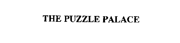 THE PUZZLE PALACE