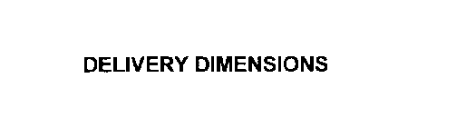 DELIVERY DIMENSIONS