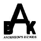 ABK ANDERSON'S BIZ KIDS