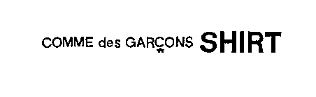 COMME DES GARCONS SHIRT
