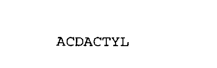 ACDACTYL