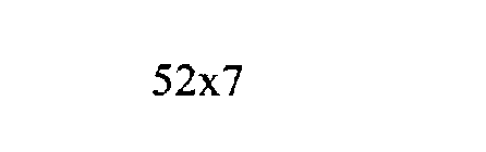 52X7