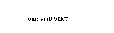 VAC-ELIM VENT