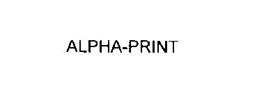 ALPHA-PRINT