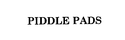 PIDDLE PADS