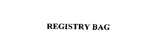 REGISTRY BAG