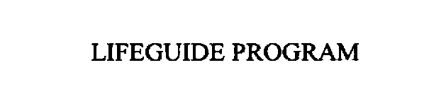 LIFEGUIDE PROGRAM