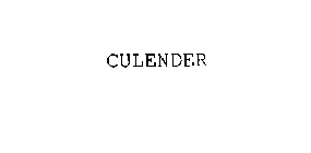CULENDER