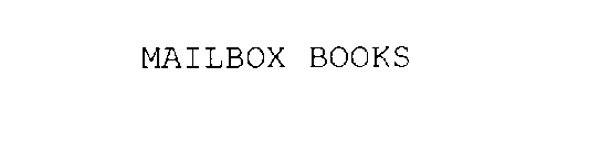 MAILBOX BOOKS