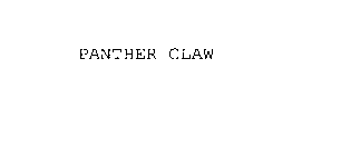 PANTHER CLAW