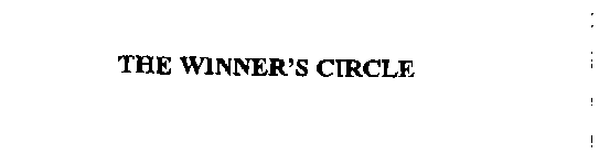 THE WINNER'S CIRCLE
