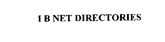 I B NET DIRECTORIES