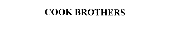 COOK BROTHERS
