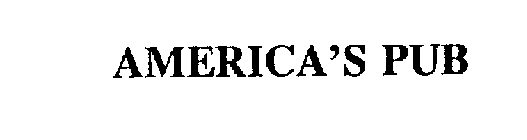 AMERICA'S PUB