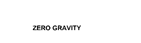 ZERO GRAVITY