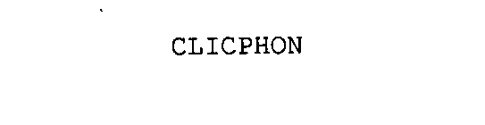 CLICPHON
