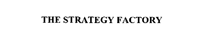 THE STRATEGY FACTORY