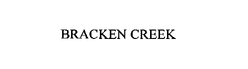 BRACKEN CREEK