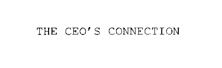 THE CEO'S CONNECTION