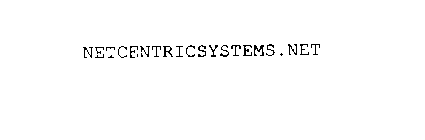 NETCENTRICSYSTEMS.NET