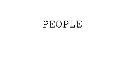 PEOPLE