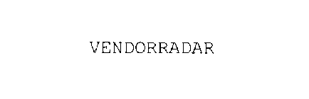 VENDORRADAR