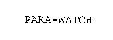 PARA-WATCH