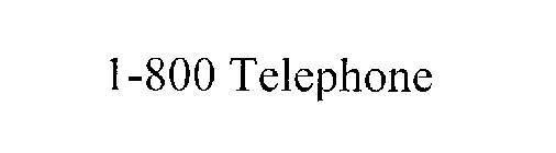 1-800 TELEPHONE