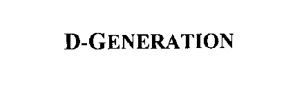 D-GENERATION