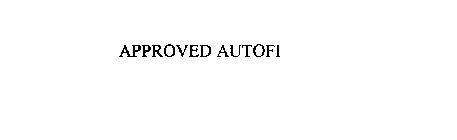 APPROVED AUTOFI