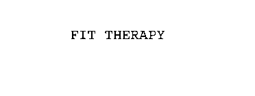 FIT THERAPY