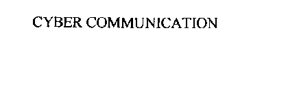 CYBER COMMUNICATION