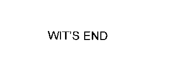 WIT'S END