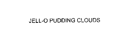 JELL-O PUDDING CLOUDS