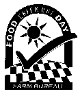 FOOD CHECK-OUT DAY FARM BUREAU