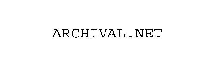 ARCHIVAL.NET