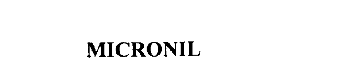 MICRONIL