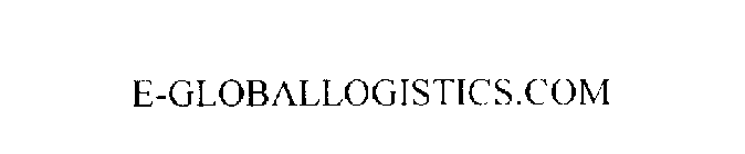 E-GLOBALLOGISTICS.COM