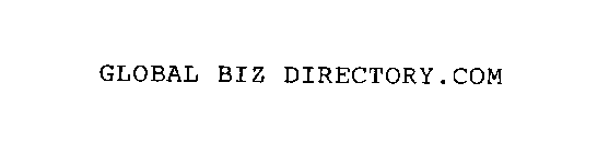 GLOBAL BIZ DIRECTORY.COM