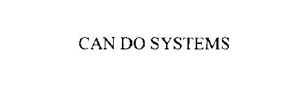 CAN DO SYSTEMS