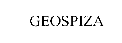 GEOSPIZA