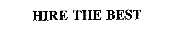 HIRE THE BEST